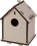 2-in-1 vogelhuisje Scout 19,5 cm hout naturel