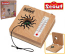 4-in-1 zonneklok Scout junior 8 cm hout naturel