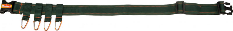 avonturenriem Scout junior 50-90 cm groen 5-delig