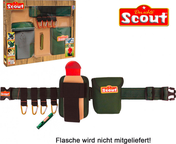 avonturenriem Scout junior 50-90 cm groen 5-delig
