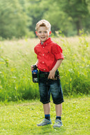 avonturenriem Scout junior 50-90 cm groen 5-delig