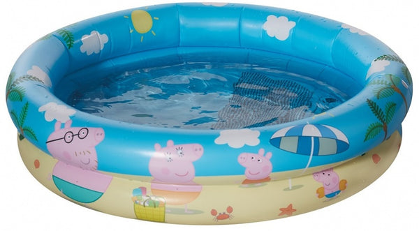 opblaaszwembad Peppa Pig 74 x 18 cm blauw