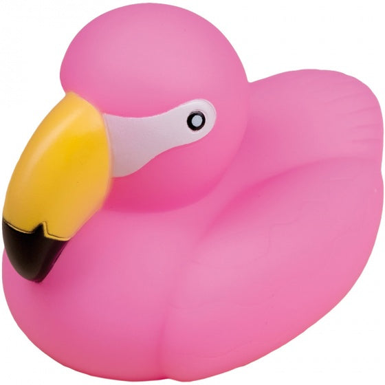 badeend flamingo 9 cm roze