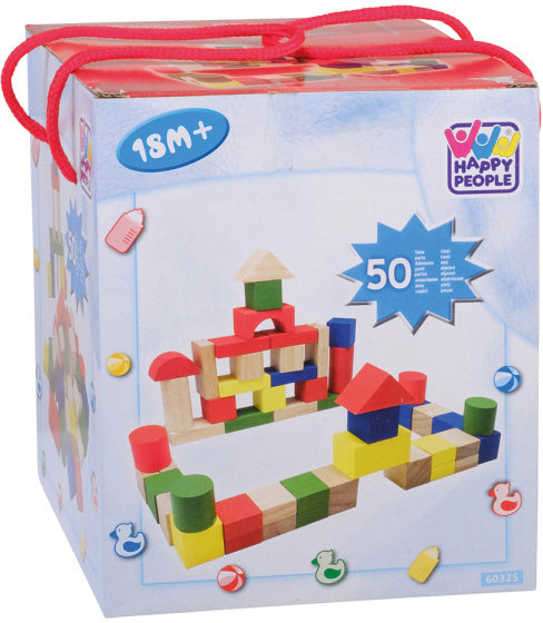 bouwblokken junior hout 51-delig