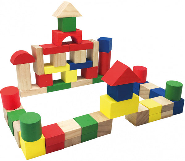 bouwblokken junior hout 51-delig