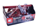 gereedschapskist kids Einhell 28 cm rood 24 stuks