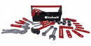 gereedschapskist kids Einhell 28 cm rood 24 stuks