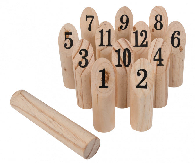 getallen-werpspel junior 22 cm hout naturel