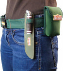 kerfmes Scout 16 x 2,3 cm RVS/hout zilver/bruin