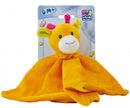 knuffeldoekje giraf 28 cm pluche oranje