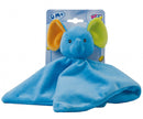 knuffeldoekje olifant 28 cm pluche blauw