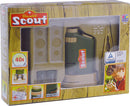 microscoopset Scout junior groen/bruin 6-delig