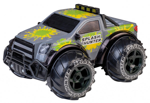 monstertruck RC Splash Hunter 42 cm grijs/groen
