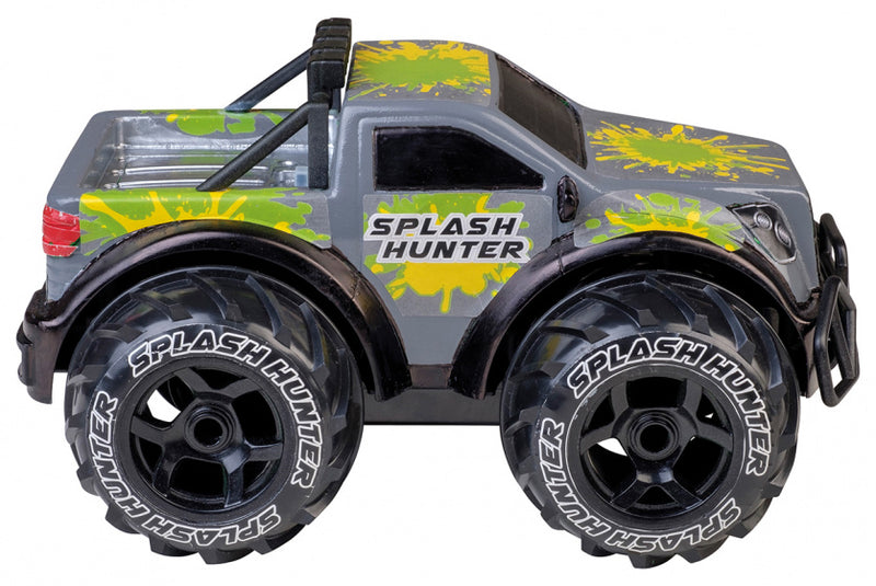monstertruck RC Splash Hunter 42 cm grijs/groen