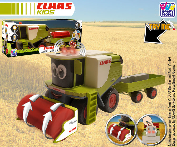 Happy People Oogstmachine Claas 780 Lexion 27 Cm Groen 2-delig