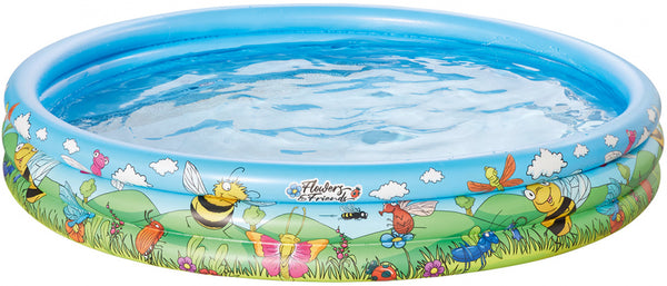 opblaaszwembad 150 x 25 cm blauw