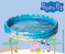 opblaaszwembad Peppa Pig 122 x 23 cm blauw