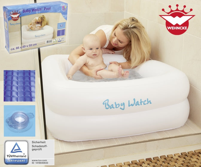 opblaaszwembad Wehncke Babywatch ø80 x 30 cm wit