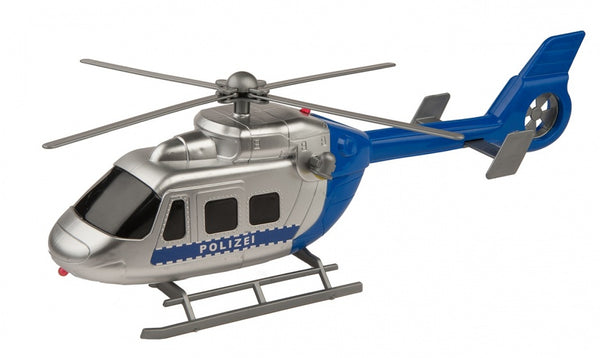 politiehelikopter met licht en geluid 30 cm blauw
