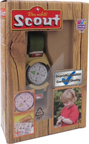 polskompas Scout 40 x 34 mm polyester groen/beige