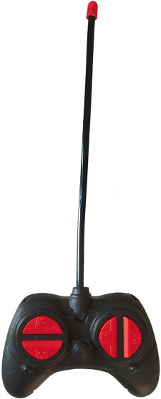 raceauto RC Racing junior 19 cm zwart/rood 2-delig