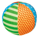 rammelaar bal junior pluche groen/oranje/blauw