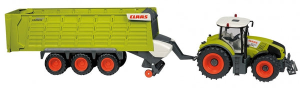 Happy People RC Claas Axion 870 Tractor + Aanhanger met Licht 1:16