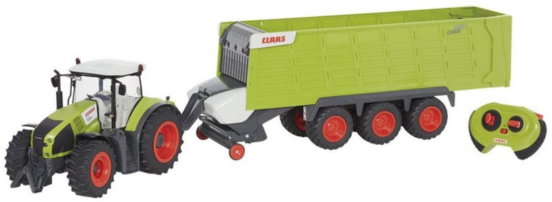 Happy People RC Claas Axion 870 Tractor + Aanhanger met Licht 1:16