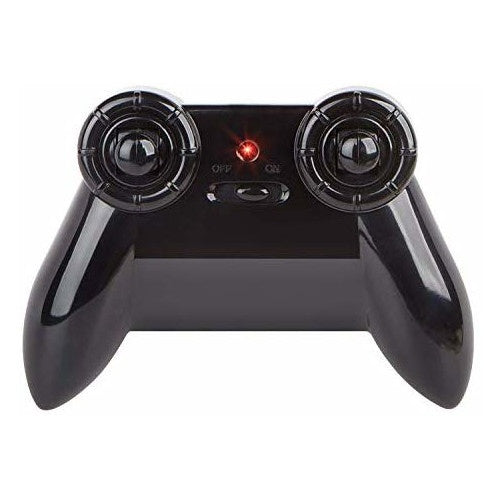 RC SpaceBall actie/stuntvoertuig 12 cm blauw/zwart