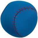 Splashbal baseball 13 cm foam blauw