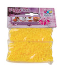 strijkkralen junior geel 100 stuks