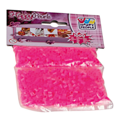 strijkkralen junior roze 100 stuks