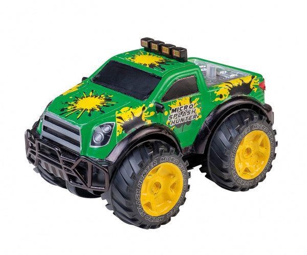 stuntauto RC Hunter junior 20 cm groen 4-delig