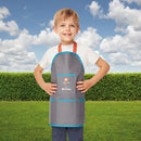 tuinierschort Gardena 45 cm grijs/blauw