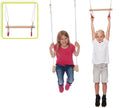 turn-/schommelset hout lichtbruin 48 cm