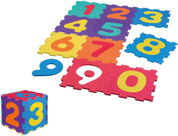 vloerpuzzel Cijfers junior 31 cm 20-delig