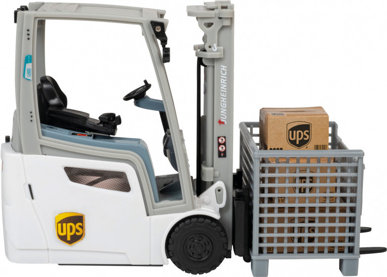 vorkheftruck RC UPS Jungheinrich grijs 13-delig