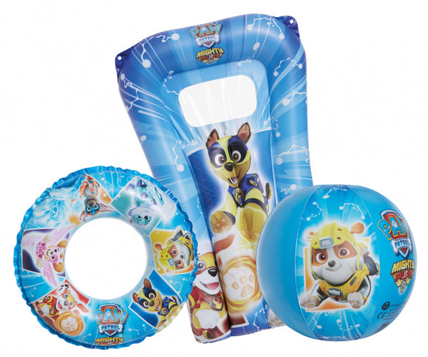 waterspeelset Paw Patrol 67 x 43 cm blauw 3-delig