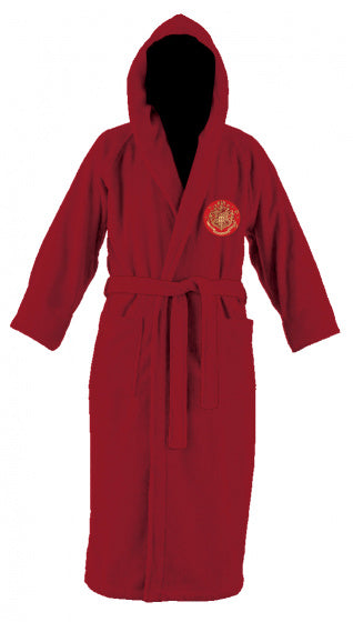 badjas Gryffindor junior katoen rood mt 7-8 jaar