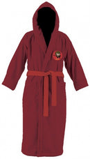 badjas junior katoen bordeaux maat 98/104