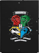 elasto-/foldermap I Love Magic A4 34 x 24 cm zwart