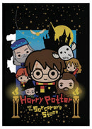 fleecedeken junior 110 x 140 cm zwart