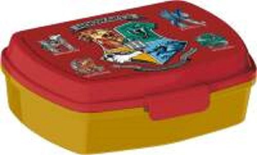 lunchbox Harry Potter 17 x 14 x 5,6 cm rood/geel