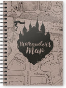 notitieboek A5 Marauder's Map beige 100 pagina's
