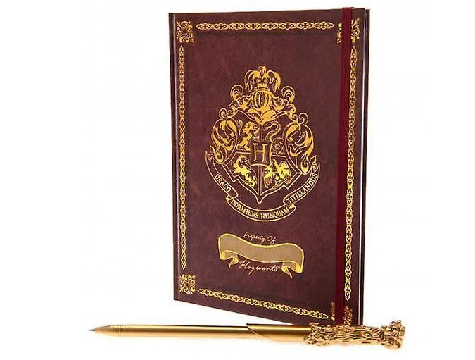 notitieboek Harry Potter junior A5 papier rood/goud