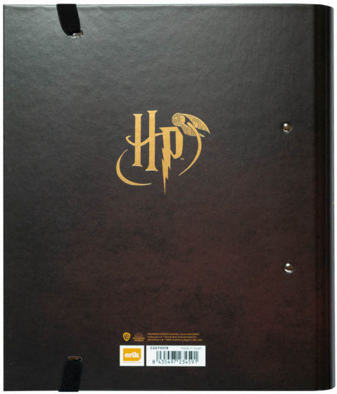 ringband Glasses 2-rings A4 32 x 28 cm karton bruin