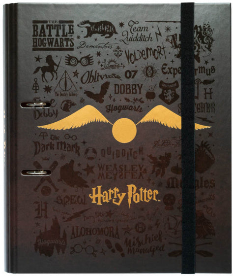 ringband Glasses 2-rings A4 32 x 28 cm karton bruin