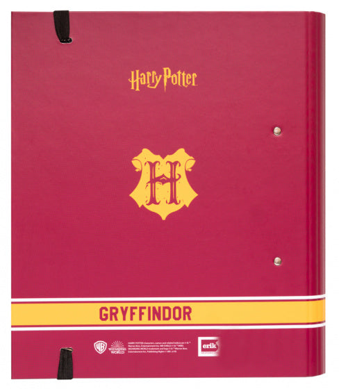 ringband Gryffindor junior 2-rings junior A4 rood/geel