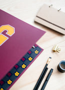 ringband Gryffindor junior 2-rings junior A4 rood/geel