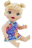 babypop Baby Alive Super Snacks 33 cm donkerblauw